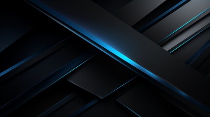 Obraz premium Black digital abstract background