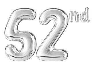 Anniversary Silver Number 52
