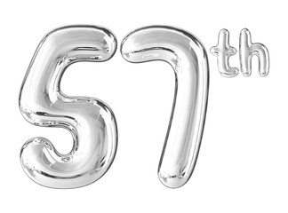 Anniversary Silver Number 57