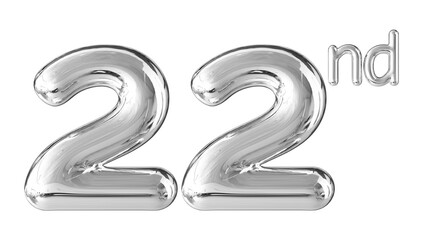 Anniversary Silver Number 22