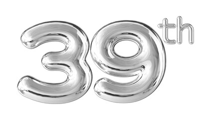 Anniversary Silver Number 39
