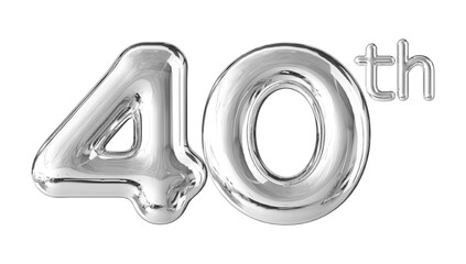 Anniversary Silver Number 40