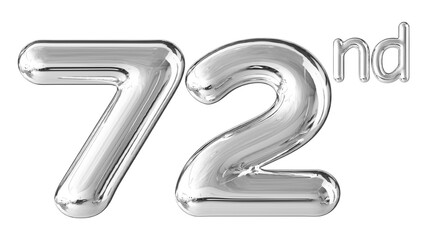 Anniversary Silver Number 72