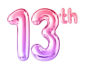 Anniversary Gradient Number 13