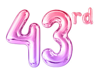 Anniversary Gradient Number 43