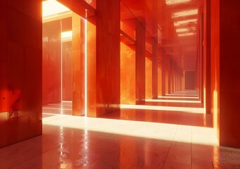 Futuristic Sci-Fi Corridor