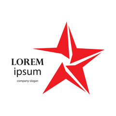 successful victory star logo design