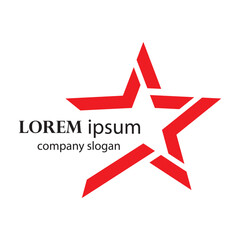 successful victory star logo design