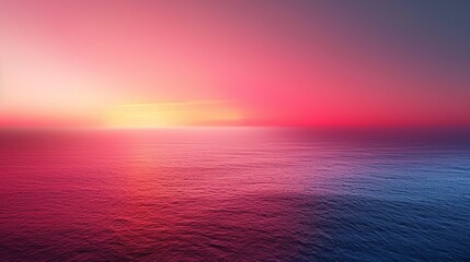 Fototapeta premium A vibrant red gradient fades into soft pink, symbolizing the transition from passion to tenderness, making it ideal for romantic-themed content. Abstract Backgrounds Illustration, Minimalism,