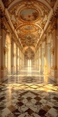 Obraz premium European style palace interior