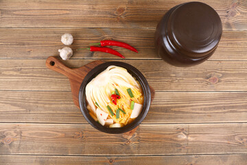 Kimchi, Korean Traditional Healthy Food. 