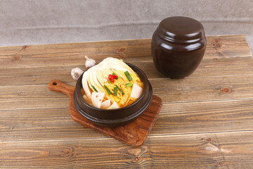 Kimchi, Korean Traditional Healthy Food. 