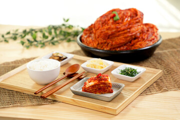 Kimchi, Korean Traditional Healthy Food. 