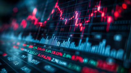 Obraz premium simple graph vector of a stock chart going up , green arrow.