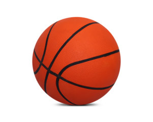 basket ball isolated on transparent background