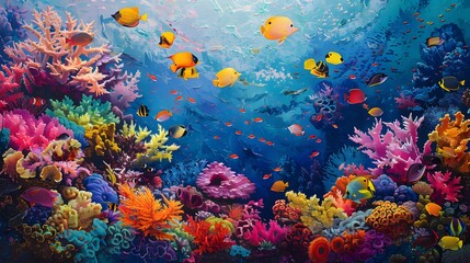 Vibrant Underwater Paradise