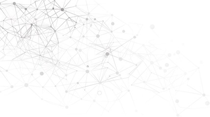 Fototapeta premium abstract geometric background. plexus mesh backdrop molecular