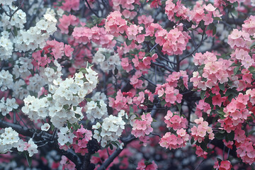 Obraz premium Blossoming Apple Trees