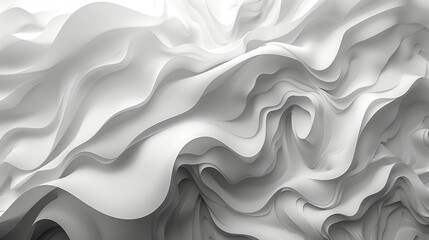 Fototapeta premium Elegant abstract background with a gradient of grey and white, creating a sophisticated and modern visual effect suitable for professional and minimalist designs. Abstract Backgrounds Illustration,