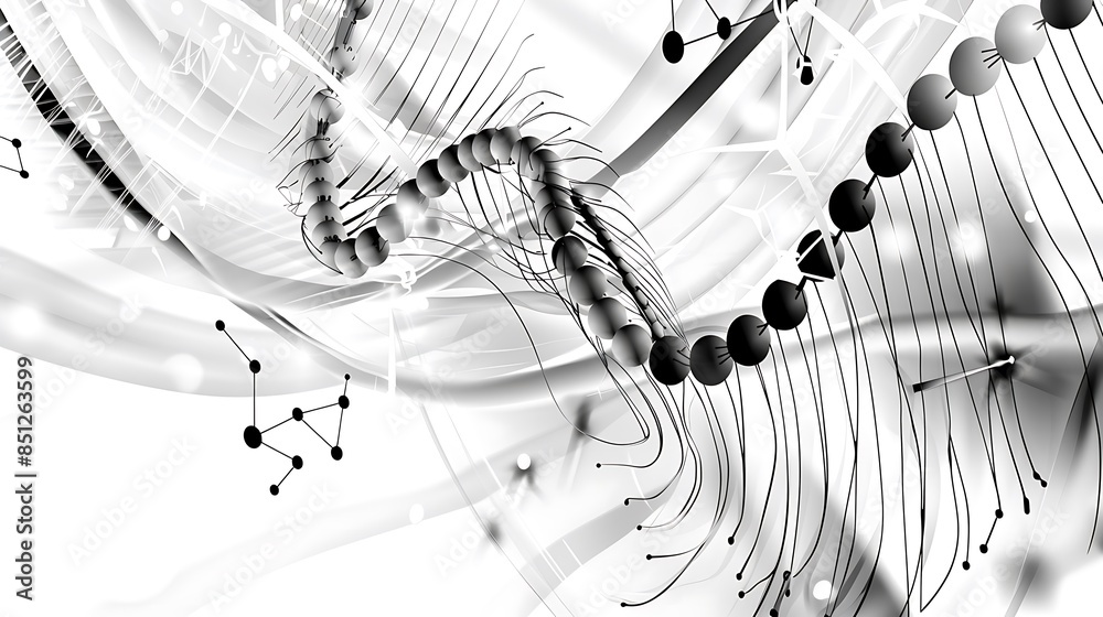 Aufkleber abstract geometric background. plexus mesh backdrop molecular