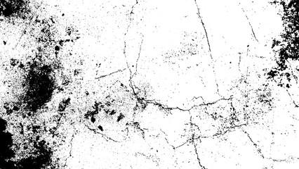 Old grunge texture background, Texture of chips, cracks, scuffs, scratches, dust, vector design