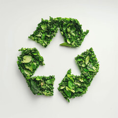 green recycling symbol