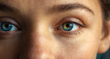 Naklejka premium close up of a eye