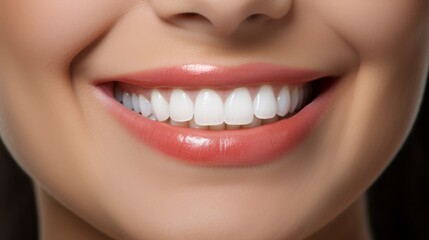 Fototapeta premium woman's empowering smile that inspires strength and resilience.