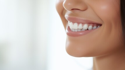 a woman's smile while pursuing a hobby or passion, reflecting her zest for life.