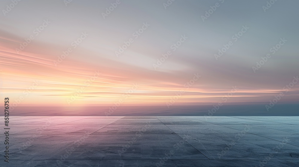 Wall mural sunrise over the sea - Wall murals