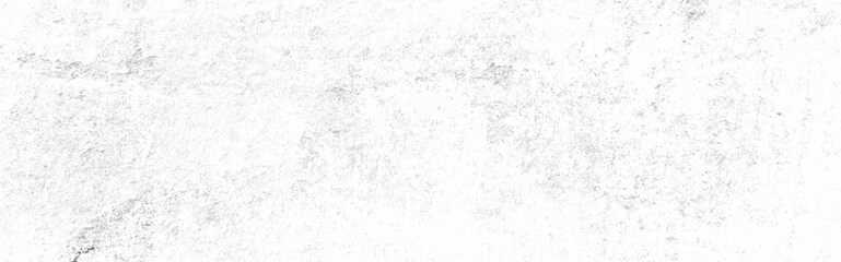 White old concrete wall grunge texture - wide banner format background with copy space for text. Grunge gray texture of chips, cracks, scratches, Soft white grunge.