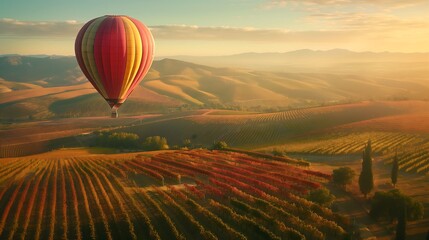 Fototapeta premium hot air balloon