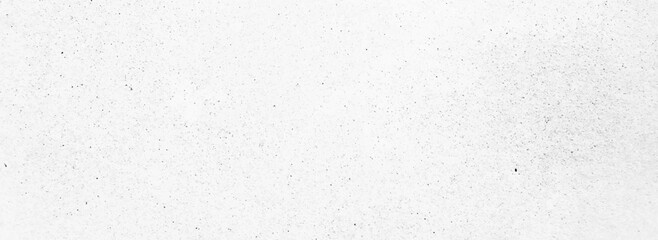 White old concrete wall grunge texture - wide banner format background with copy space for text. Grunge gray texture of chips, cracks, scratches, Soft white grunge.