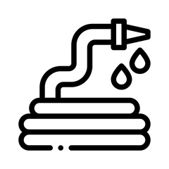 water hose line icon