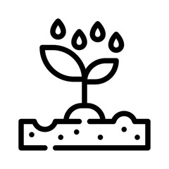 irrigation line icon