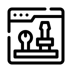 DIY line icon