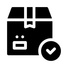 Fototapeta premium stock glyph icon