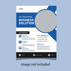 CREATIVE MODERN BUSINESS FLYER DESIGN TEMPLATE