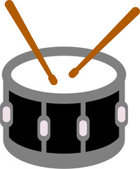international musical instrument drum illustration