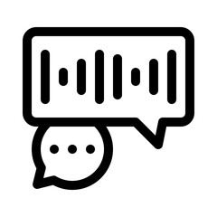 chat line icon