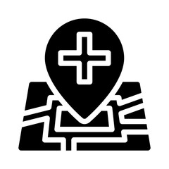 pin glyph icon