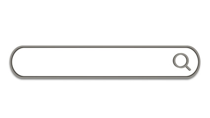 検索エンジンテロップベース(グレー)