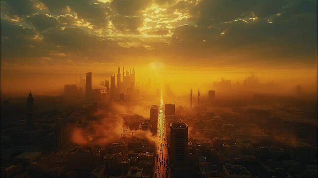 view of the city of riyadh saudi arabia