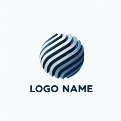 Futuristic Abstract Logo: Boundless Creativity