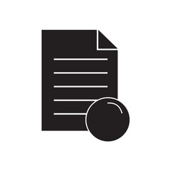 document file vector icon design