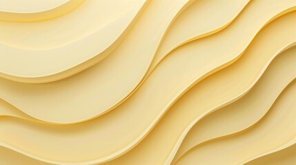 Obraz premium Light yellow background with leaf illustrations