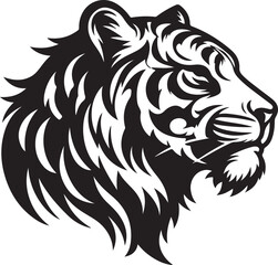 tiger logo design vector illustration