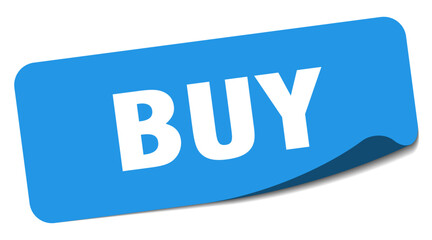 buy sticker. buy label