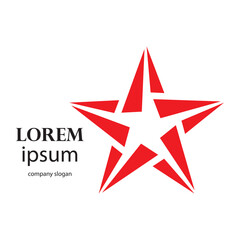 successful victory star logo design