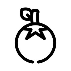 tomato line icon